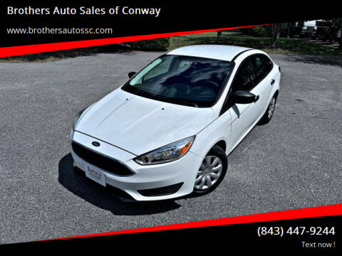 2018 Ford Focus for sale at Brothers Auto Sales of Conway in Conway SC
