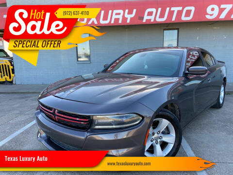 2015 Dodge Charger for sale at Texas Luxury Auto in Cedar Hill TX