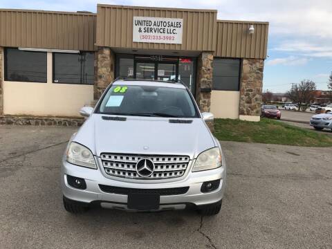 Mercedes Benz M Class For Sale In Louisville Ky United Auto Sales And Service