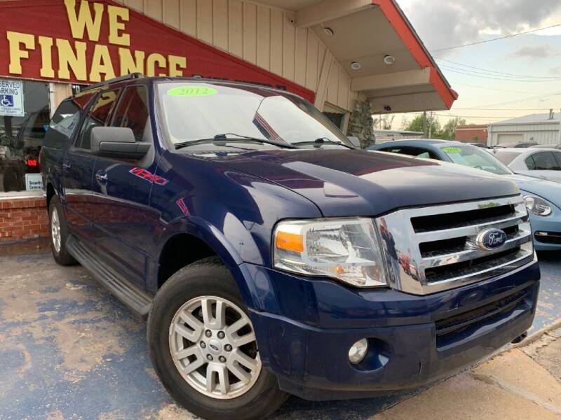 2012 Ford Expedition EL for sale at Caspian Auto Sales in Oklahoma City OK