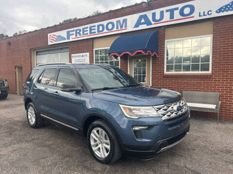 2018 Ford Explorer for sale at FREEDOM AUTO LLC in Wilkesboro NC