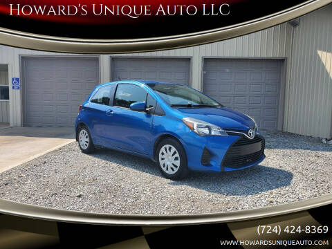 2017 Toyota Yaris for sale at Howard's Unique Auto LLC in Mount Pleasant PA