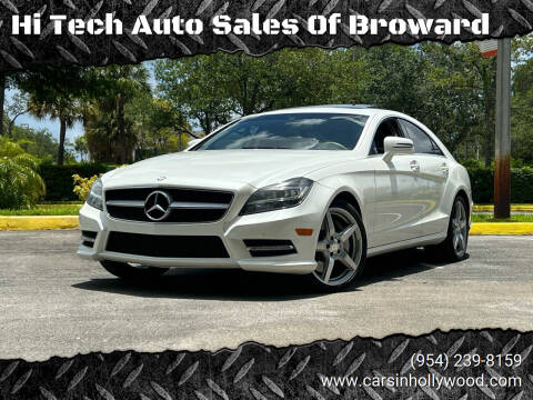 2014 Mercedes-Benz CLS for sale at Hi Tech Auto Sales Of Broward in Hollywood FL