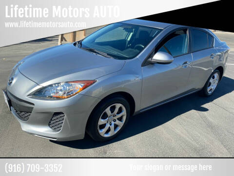 2013 Mazda MAZDA3 for sale at Lifetime Motors AUTO in Sacramento CA