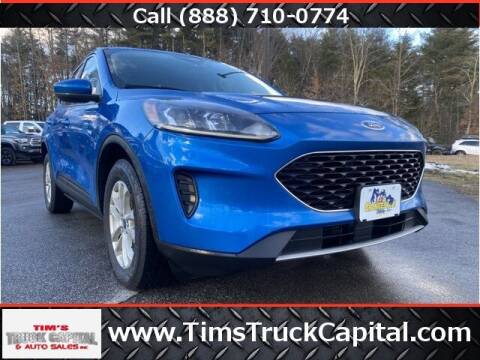 2020 Ford Escape for sale at TTC AUTO OUTLET/TIM'S TRUCK CAPITAL & AUTO SALES INC ANNEX in Epsom NH