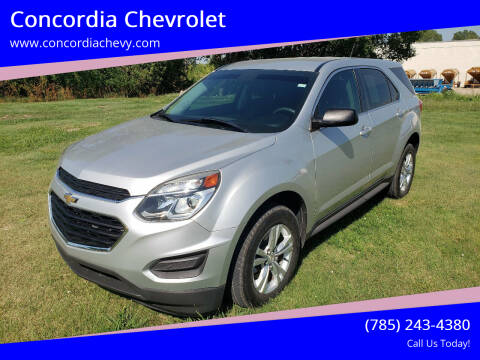 2017 Chevrolet Equinox for sale at Concordia Chevrolet in Concordia KS