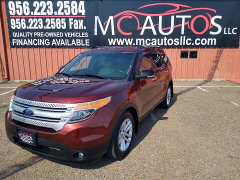 2015 Ford Explorer for sale at MC Autos LLC in Pharr TX