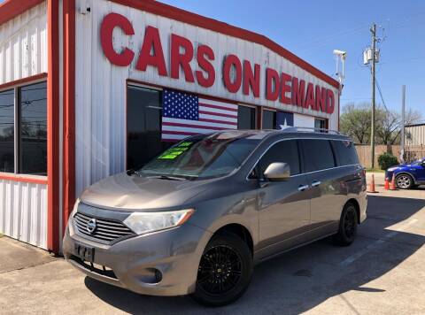 2014 Nissan Quest for sale at Cars On Demand 3 in Pasadena TX