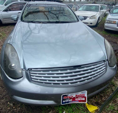 2003 Infiniti G35 for sale at Ody's Autos in Houston TX