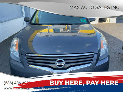 2009 Nissan Altima for sale at Max Auto Sales Inc in Warren MI