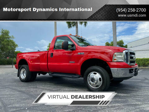 2006 Ford F-350 Super Duty for sale at Motorsport Dynamics International in Pompano Beach FL