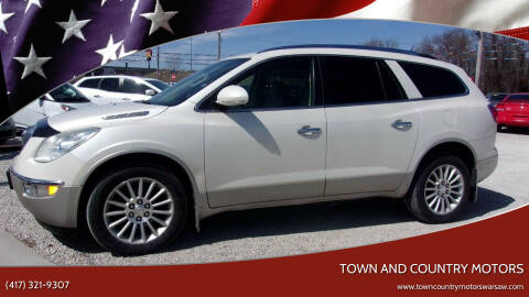 2011 Buick Enclave for sale at Town and Country Motors in Warsaw MO