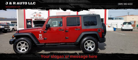 2008 Jeep Wrangler Unlimited for sale at J & R AUTO LLC in Kennewick WA
