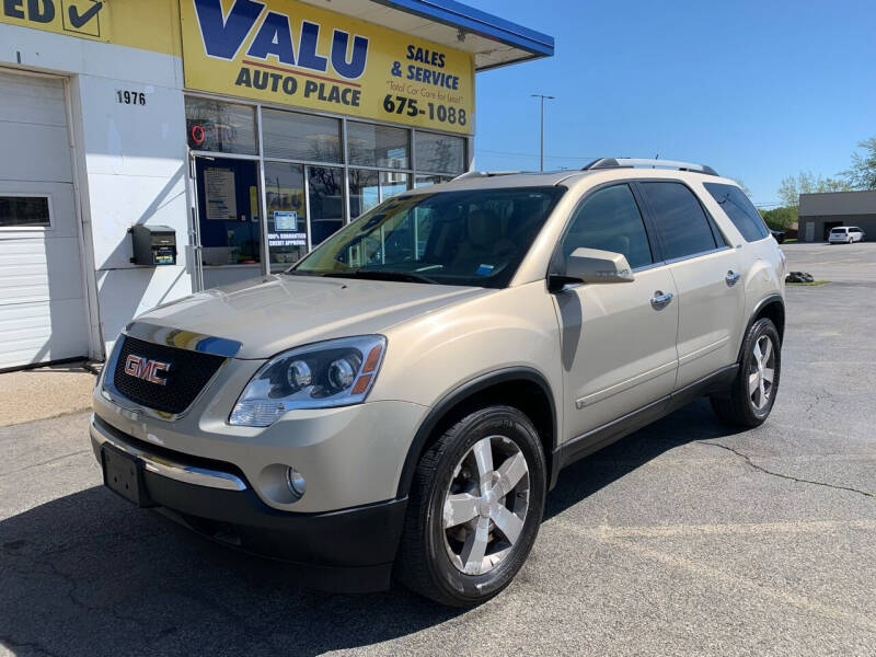2010 GMC Acadia for sale at Valu Muffler & Brake Auto Centers in Tonawanda NY