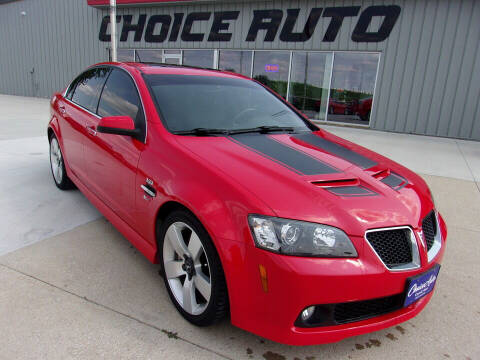 2008 Pontiac G8 for sale at Choice Auto in Carroll IA