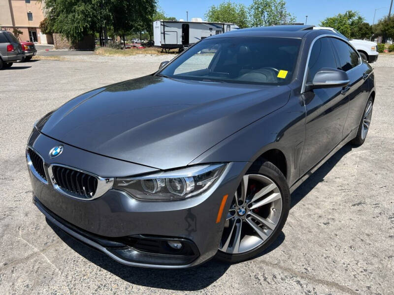 Used 2018 BMW 4 Series 430i with VIN WBA4J1C59JBG80627 for sale in Clovis, CA