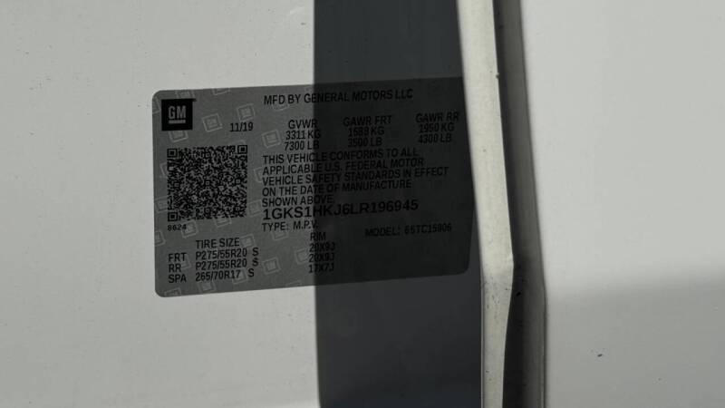 2020 GMC Yukon XL Denali