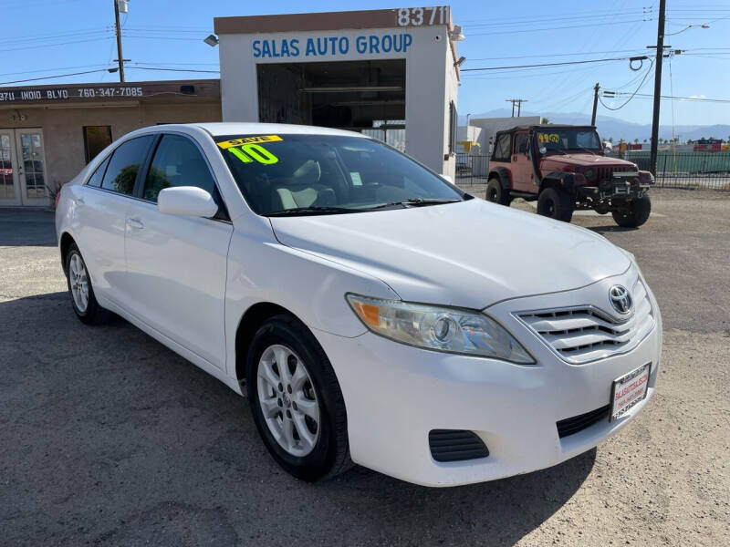 2010 Toyota Camry for sale at Salas Auto Group in Indio CA