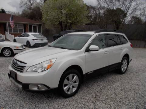 2012 Subaru Outback for sale at Carolina Auto Connection & Motorsports in Spartanburg SC