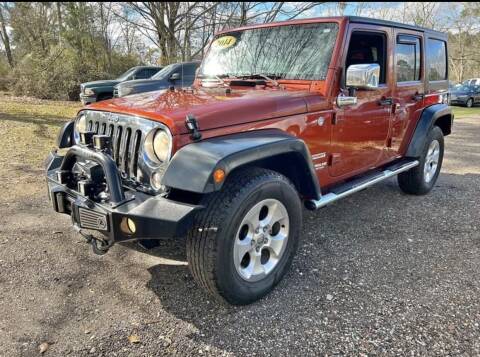 2014 Jeep Wrangler Unlimited for sale at Triple A Wholesale llc in Eight Mile AL