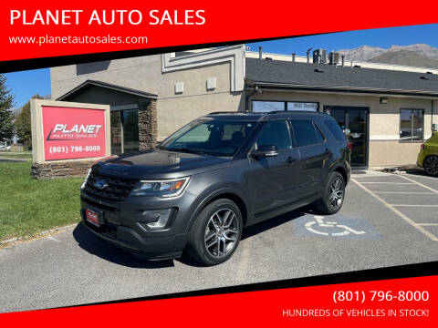 2017 Ford Explorer for sale at PLANET AUTO SALES in Lindon UT