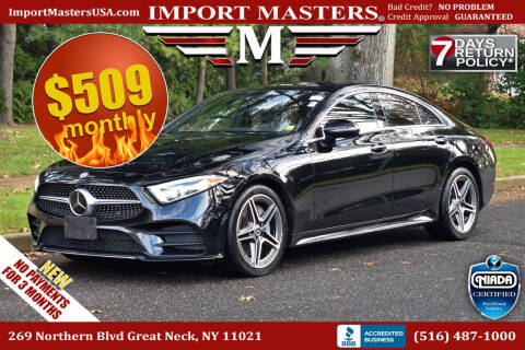 2019 Mercedes-Benz CLS for sale at Import Masters in Great Neck NY