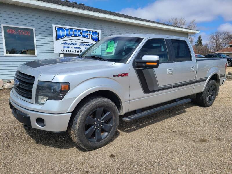 2014 Ford F-150 for sale at Dukes Auto Sales in Hawley MN
