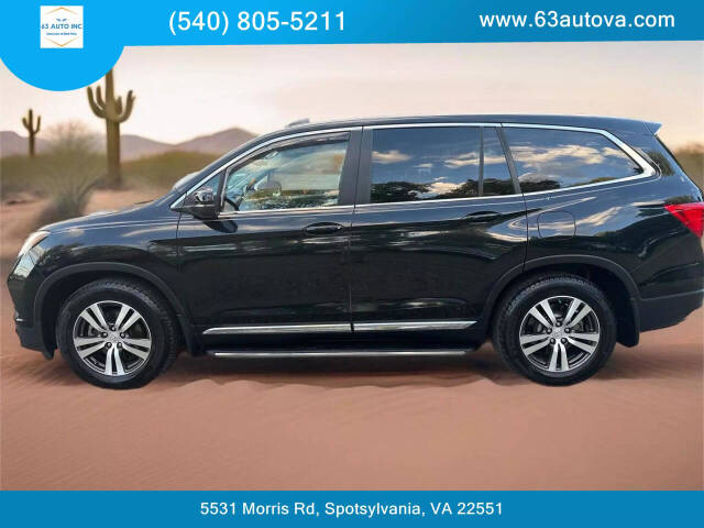 2016 Honda Pilot for sale at 63 Auto Inc in Spotsylvania, VA