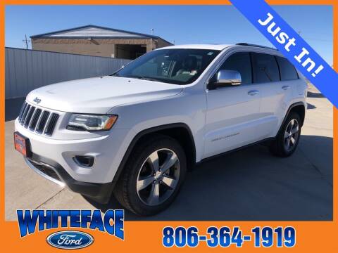 2016 Jeep Grand Cherokee for sale at Whiteface Ford in Hereford TX