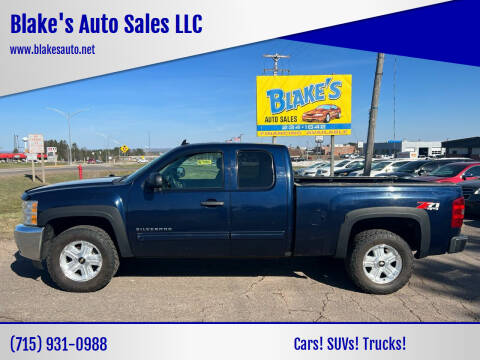 2012 Chevrolet Silverado 1500 for sale at Blake's Auto Sales LLC in Rice Lake WI