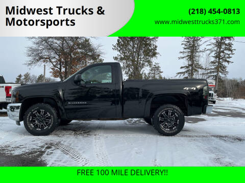 2013 Chevrolet Silverado 1500 for sale at Midwest Trucks & Motorsports in Merrifield MN