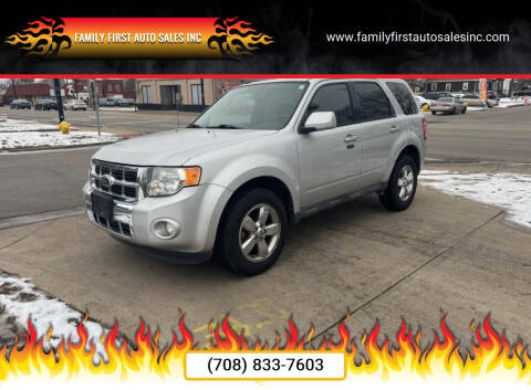 2009 Ford Escape for sale at Family First Auto Sales Inc in Chicago Heights IL