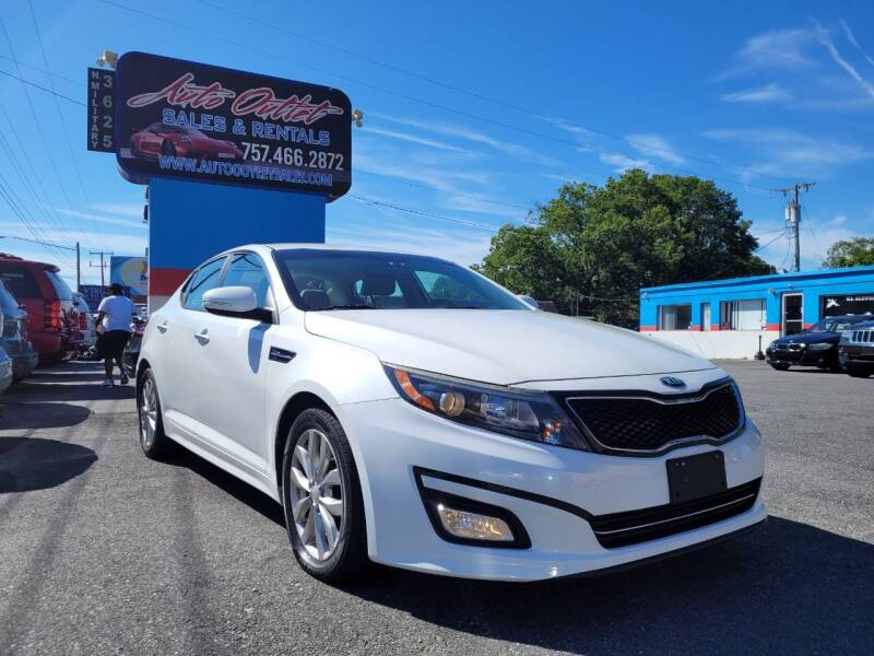 2015 Kia Optima for sale at Auto Outlet Sales and Rentals in Norfolk VA