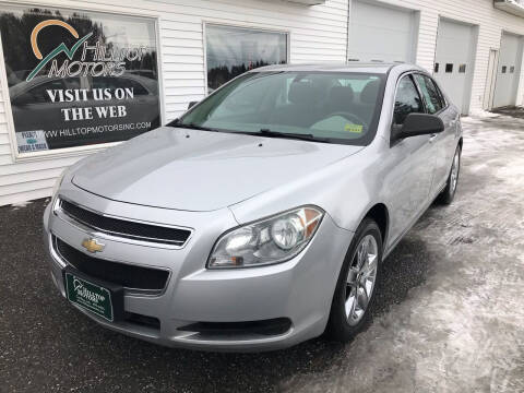 2010 Chevrolet Malibu for sale at HILLTOP MOTORS INC in Caribou ME