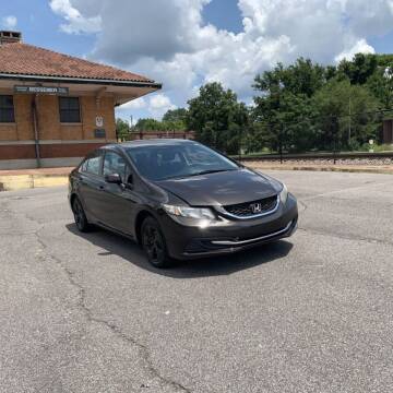 2013 Honda Civic for sale at FIRST CLASS AUTO SALES in Bessemer AL
