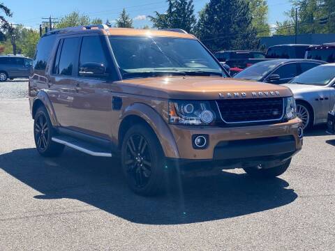 2016 Land Rover LR4 for sale at LKL Motors in Puyallup WA