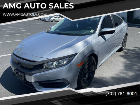 2018 Honda Civic for sale at AMG AUTO SALES in Las Vegas NV