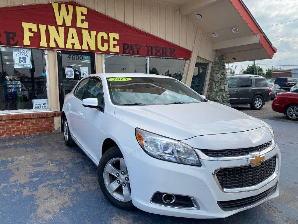 2015 Chevrolet Malibu for sale at Caspian Auto Sales in Oklahoma City, OK