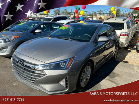 2020 Hyundai Elantra for sale at Baba's Motorsports, LLC in Phoenix AZ