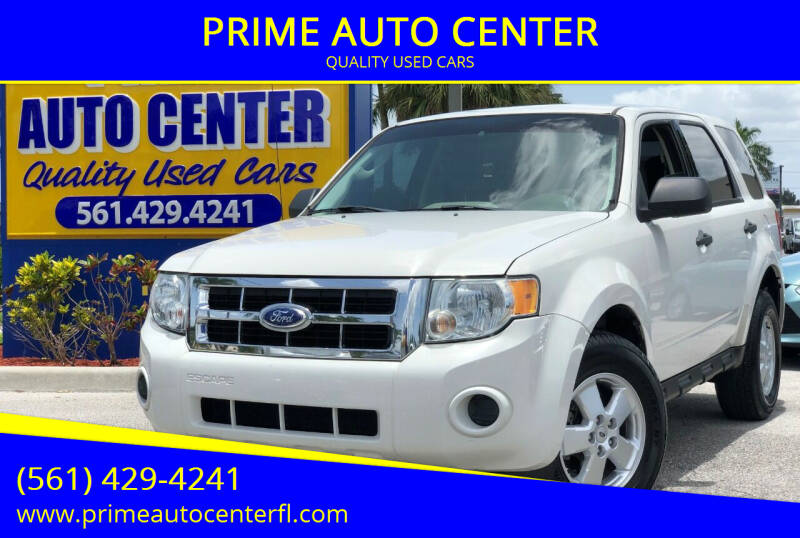 2011 Ford Escape for sale at PRIME AUTO CENTER in Palm Springs FL