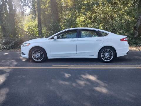2013 Ford Fusion for sale at M AND S CAR SALES LLC in Independence OR