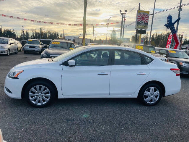 2014 Nissan Sentra for sale at New Creation Auto Sales in Everett, WA