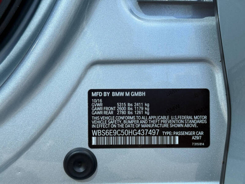 2017 BMW M6 Gran Coupe