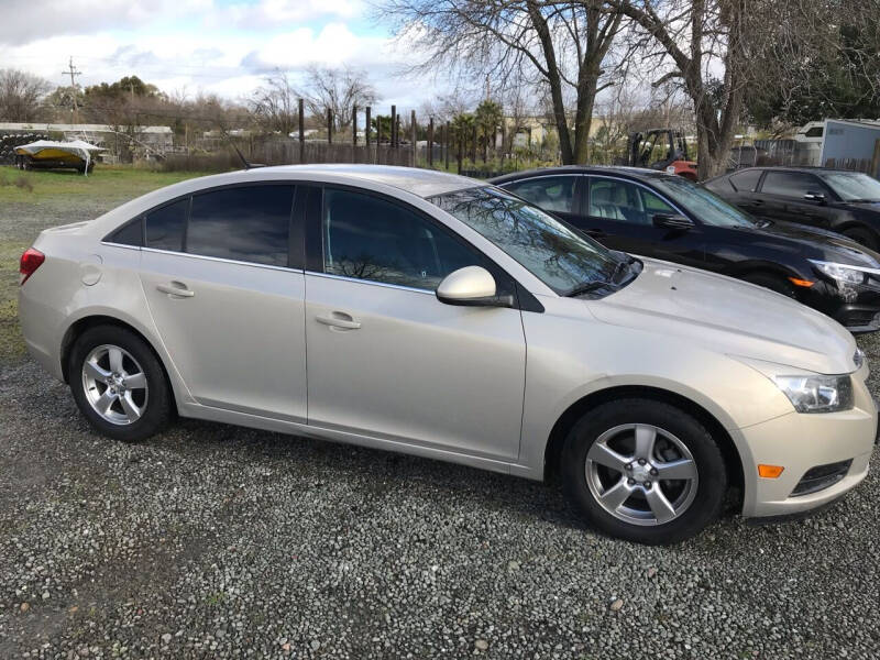 2012 Chevrolet Cruze for sale at Quintero's Auto Sales in Vacaville CA