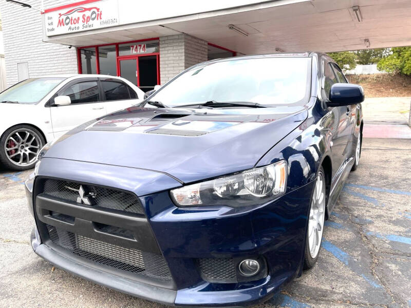 2014 Mitsubishi Lancer Evolution for sale at MotorSport Auto Sales in San Diego CA