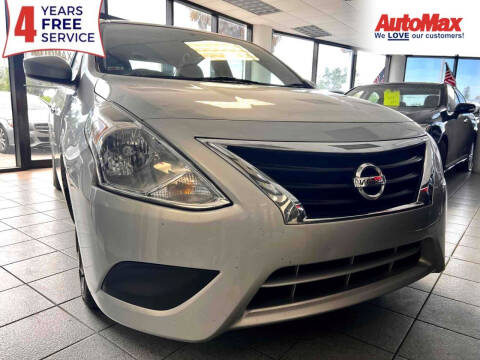 2019 Nissan Versa for sale at Auto Max in Hollywood FL