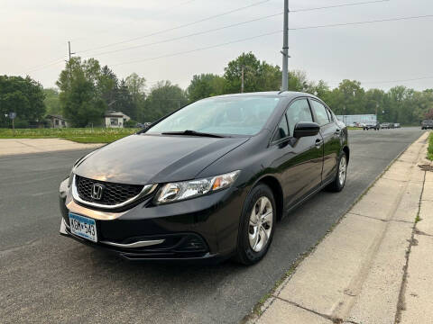 2014 Honda Civic for sale at ONG Auto in Farmington MN