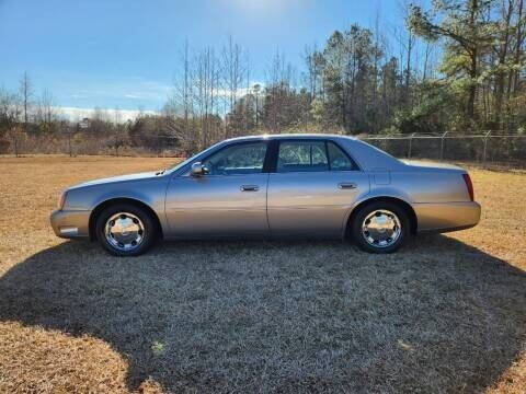 2002 Cadillac DeVille for sale at Poole Automotive in Laurinburg NC