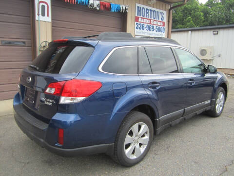 2010 Subaru Outback for sale at Horton's Auto Sales in Rural Hall NC