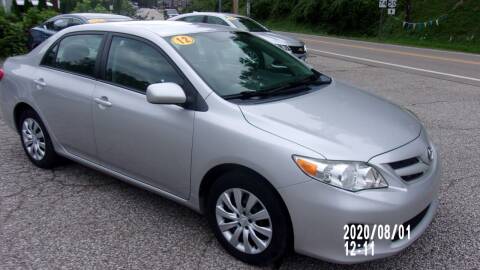 2012 Toyota Corolla for sale at Allen's Pre-Owned Autos in Pennsboro WV